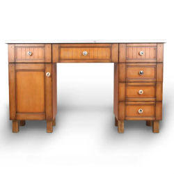 Konsola Fryzjerska BARBER LUKAS  - Jasnobrązowa -Barber- 